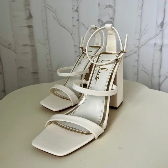 Lulus Square Toe Sandals - Picture 2 of 7